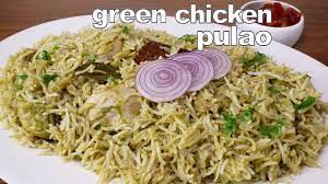 Green Mirchi Pulao